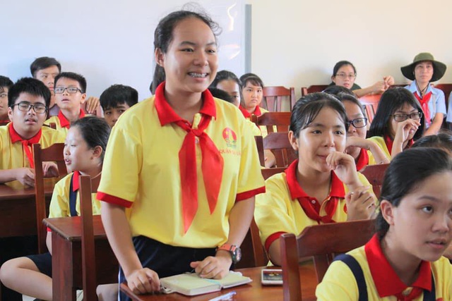 Nữ sinh Cao Thanh Hiếu, cô gái nhỏ tuổi nhất được bình chọn là Công dân trẻ tiêu biểu TPHCM năm nay