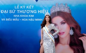 Hoa hậu siêu quốc gia châu Á trở thành đại sứ thương hiệu nha khoa Kim
