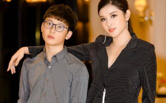 Tiết lộ về gia thế và em trai như “soái ca” của Á hậu Huyền My