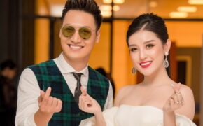 Á hậu Huyền My khoe ngực đầy trễ nải bên “mỹ nam” Mạnh Trường