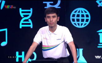 Nam sinh Sóc Sơn không có đối thủ ở cuộc thi Tuần Olympia