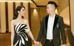 Ông xã thiếu gia nắm tay Diệp Lâm Anh đầy tình tứ