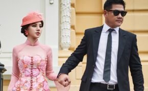 Jolie Nguyễn đẹp xuất thần trong BST “Diva quyến rũ” của Kenny Thái