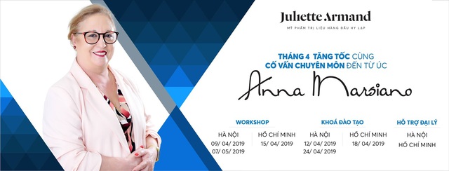 Juliette Armand cùng Cố vấn Quốc Tế Anna Marsiano dốc lực hỗ trợ Spa TMV - 5 Juliette Armand cùng Cố vấn Quốc Tế Anna Marsiano dốc lực hỗ trợ Spa TMV - 5