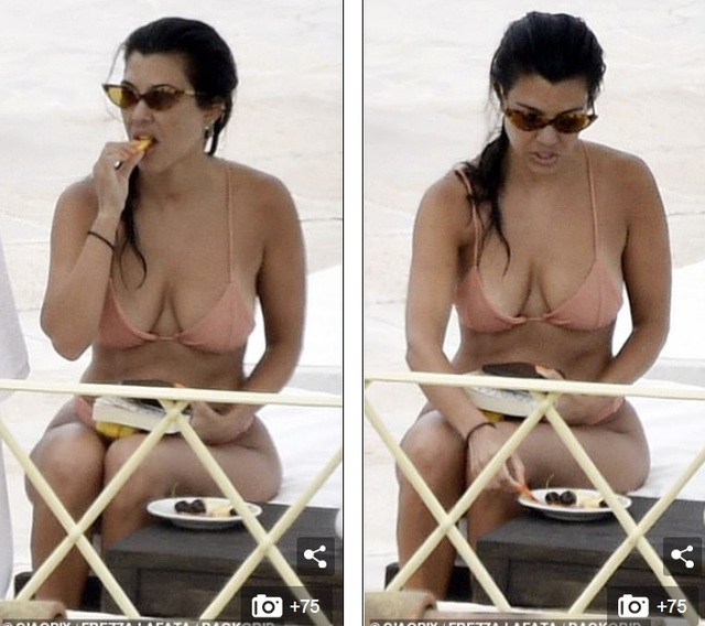 Kourtney Kardashian và em gái khoe dáng chuẩn trong kỳ nghỉ ở Ý - 6