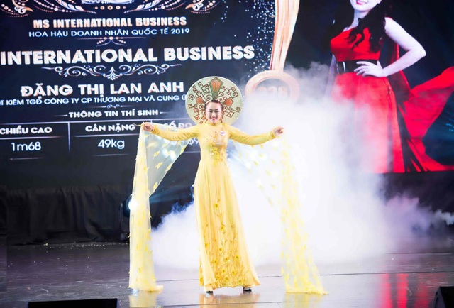 Lan Anh và hành trình đăng quang Á hậu 1 Ms International Bussiness 2019 - 4