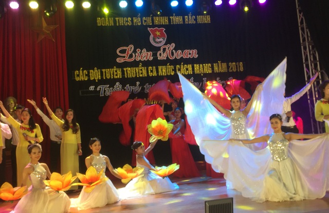 Bắc Ninh: Liên hoan các đội tuyên truyền ca khúc cách mạng năm 2018 - 2