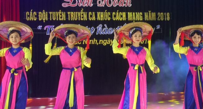 Bắc Ninh: Liên hoan các đội tuyên truyền ca khúc cách mạng năm 2018