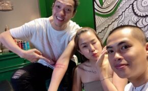 Lý Phương Châu không ngại khoe mới “tậu” thêm hình xăm thứ 7 lên cơ thể