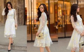 Mai Thanh Hà ngọt ngào trong sắc thu Sài Gòn