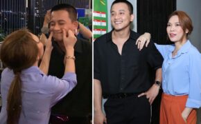 Mỹ Tâm “nựng má” Mai Tài Phến giữa “bão” tin đồn yêu nhau