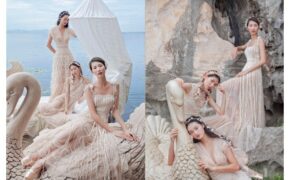 “Ác nữ” Next Top, Á quân The Face cùng “bản sao Hoàng Thuỳ” gợi cảm giữa đầm