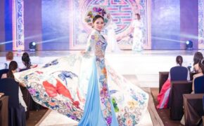 Hoa hậu Nguyễn Thị Thùy được vinh danh tại sự kiện giao lưu văn hóa Việt Hàn