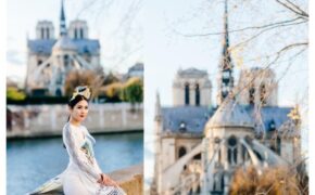 Hoa hậu Ngọc Hân, Phí Linh xót xa kể kí ức về Nhà thờ Đức Bà Paris