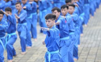 FPT Edu phá vỡ mọi kỷ lục Việt Nam về đồng diễn võ thuật