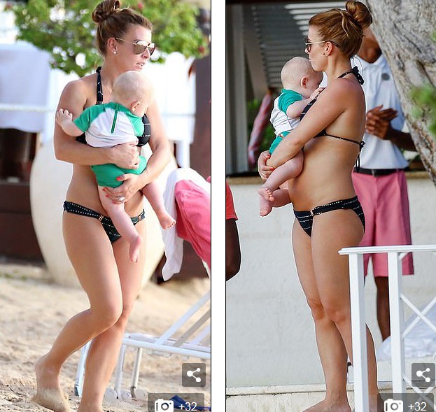  Coleen Rooney mới sinh cậu con trai thứ 4 Cass Mac Rooney cách đây 8 tháng 