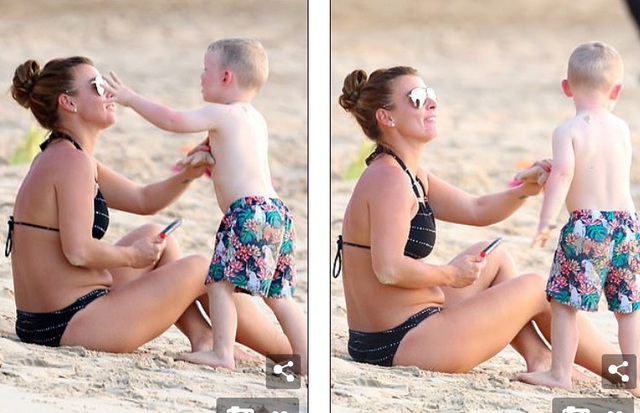  Coleen Rooney dành mọi thời gian để chăm sóc bốn cậu con trai nhỏ 