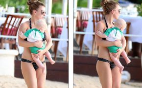 Coleen Rooney tự tin diện bikini sau khi sinh nở