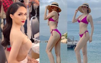 Hương Giang khoe ngực đầy, Tóc Tiên diện bikini nóng bỏng