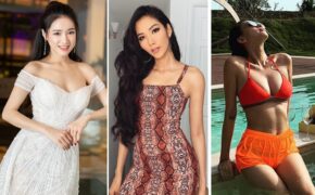 Ngô Thanh Vân khoe thân hình bốc lửa với bikini ở tuổi 40