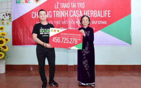 Hành trình 5 năm ý nghĩa của Quỹ Herbalife Nutrition tại Hậu Giang
