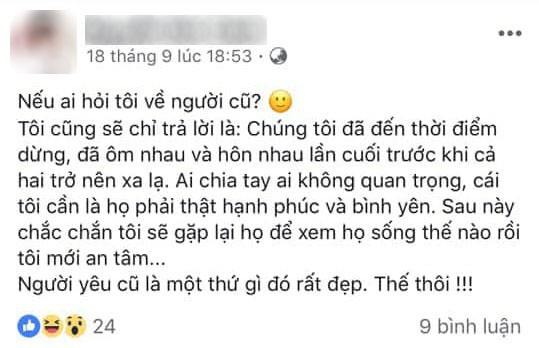 Anh chàng còn viết tâm thư khá dài