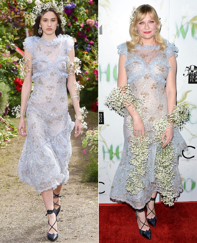  Kirsten Dunst trong trang phục của Rodarte 