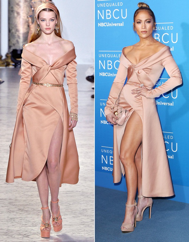  JENNIFER LOPEZ trong trang phục của ELIE SAAB 