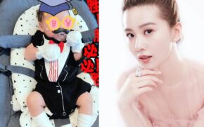 Lưu Thi Thi lần đầu khoe hình con trai hai tháng tuổi