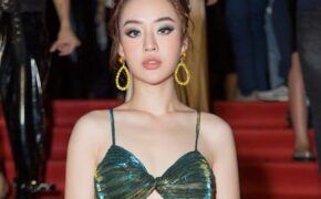 Hoàng Hải Thu diện trang phục gợi cảm, khoe vòng eo “con kiến”