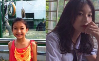 Nữ sinh 10X khoe ảnh “ngày ấy – bây giờ” gây sốt mạng