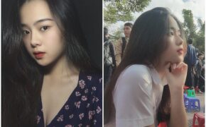 Nữ sinh xứ Huế với góc nghiêng đẹp xuất thần xao xuyến bao trái tim