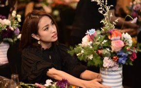 Vân Hugo bất ngờ trổ tài cắm hoa