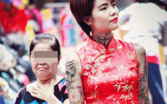 Cô gái xăm trổ bị người lớn “bĩu môi” giữa phố giờ ra sao?