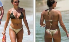 Zara Holland khoe ngực căng tròn