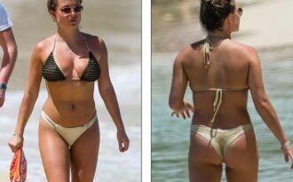 Zara Holland khoe ngực căng tròn