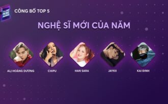 Công bố Top 5 Zing Music Awards 2017