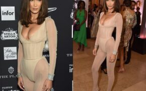 Choáng với trang phục hở bạo của Bella Hadid