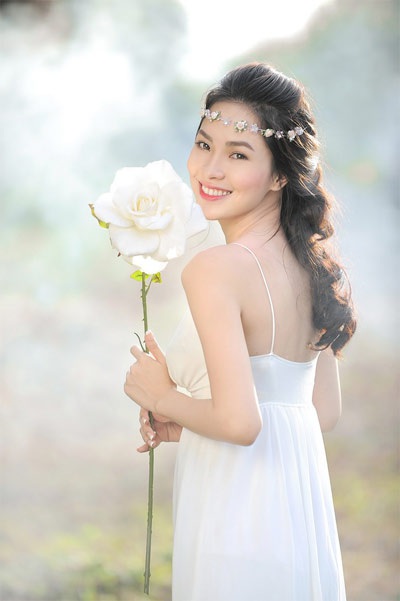 Trần Kim Phượng (Cần Thơ) vốn là Miss Ngôi sao 2011 và rất có kinh nghiệm làm mẫu ảnh