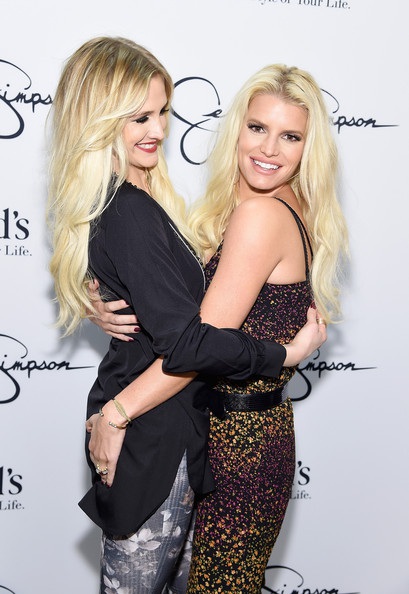 Jessica and Ashlee Simpson