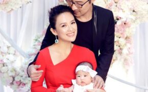 Sao quy tụ mừng tiệc đầy cữ của con gái Chương Tử Di