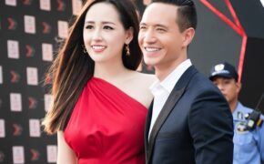 Hoa hậu Mai Phương Thúy thân thiết với Kim Lý