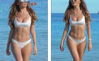 Georgie Clarke khoe dáng nóng bỏng