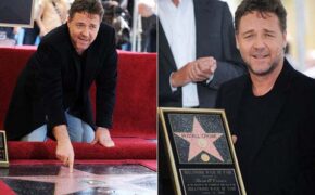 “Sao” phim Võ sĩ giác đấu được lưu tên trên đại lộ danh vọng