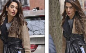 Vợ George Clooney mệt mỏi ra phố