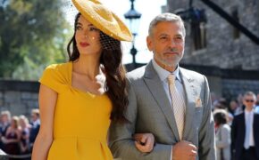 Vợ chồng George Clooney thanh lịch dự đám cưới hoàng gia