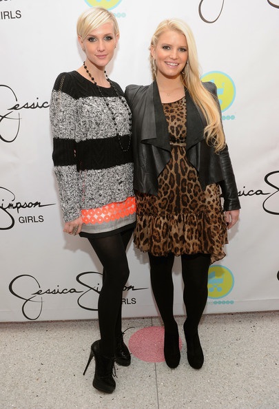 Jessica and Ashlee Simpson