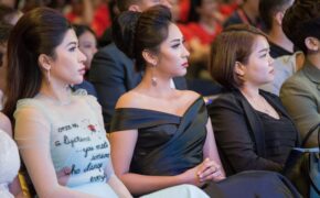 Hoa hậu Đặng Thu Thảo, Chi Nguyễn rạng rỡ đón Michael Owen