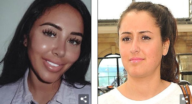  Marnie Simpson trong quá khứ (phải) và hiện tại (trái) 