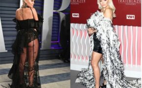 Rita Ora ấn tượng với cây đồ Jeans
